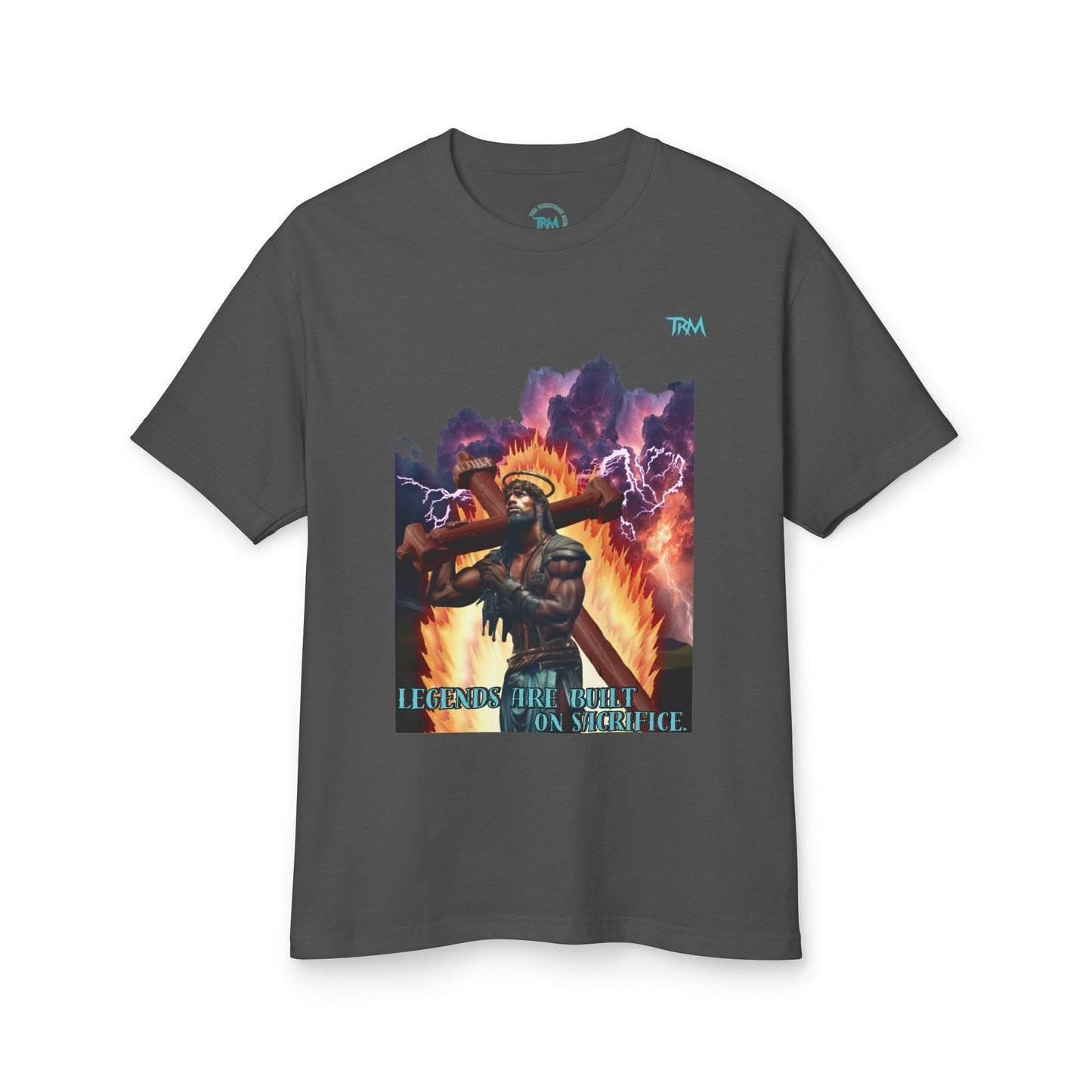 Unisex Graphic Tee - Legendary Fire Warrior Design, Casual Wear, Gifts for Metal Fans, Unique Birthday Present, Festival Apparel, [...]