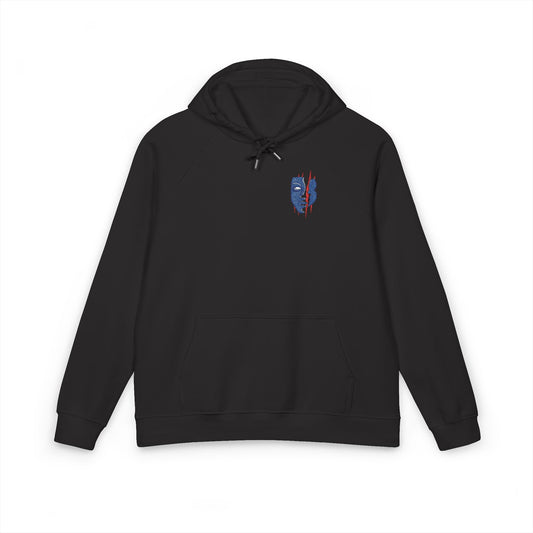 Embroidered  Hoodie - The Resistance Merch Logo - 100% organic cotton