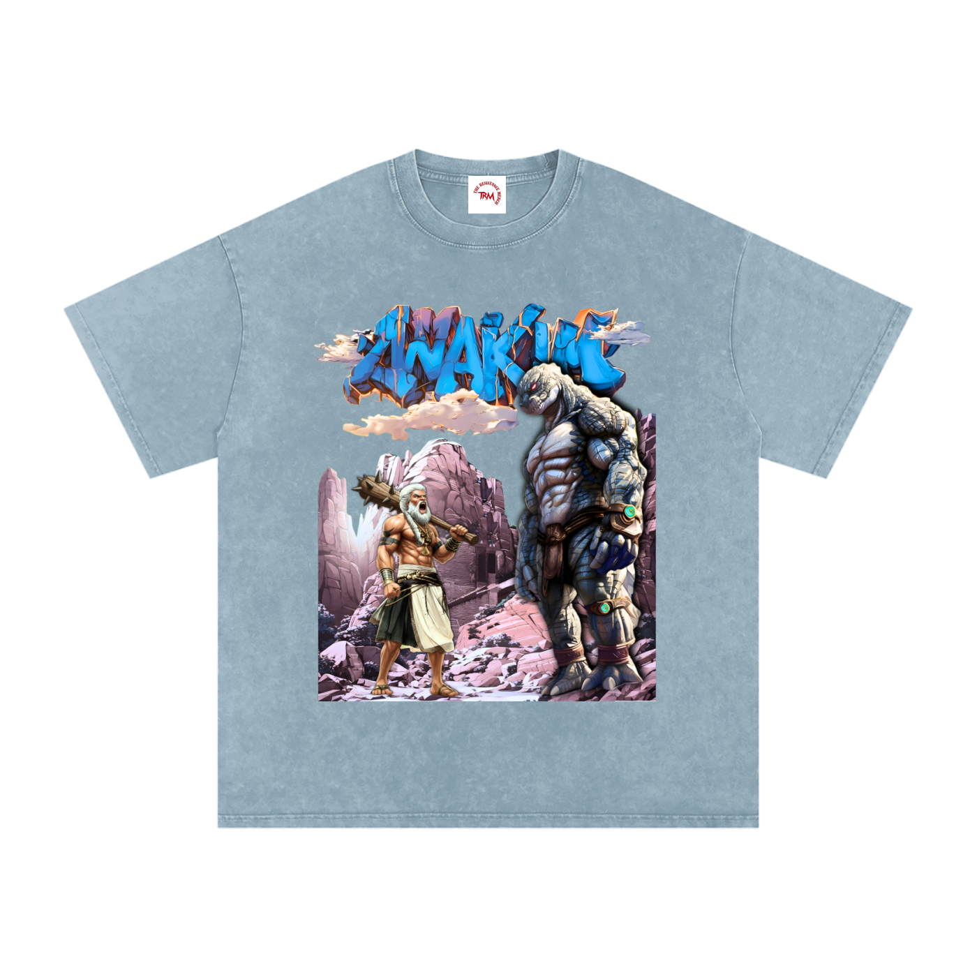 Caleb vs. The Anakim - Oversized Cotton T-Shirt