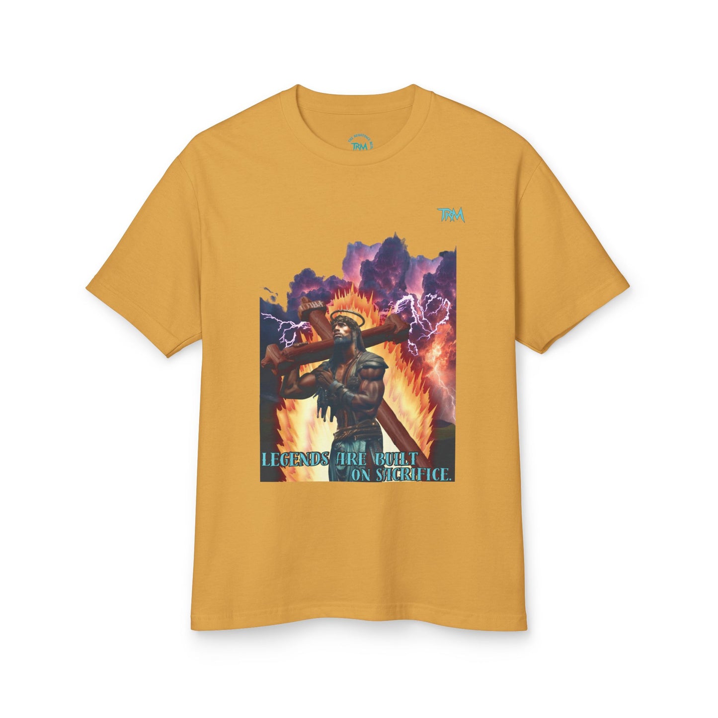 Unisex Graphic Tee - Legendary Fire Warrior Design, Casual Wear, Gifts for Metal Fans, Unique Birthday Present, Festival Apparel, [...]