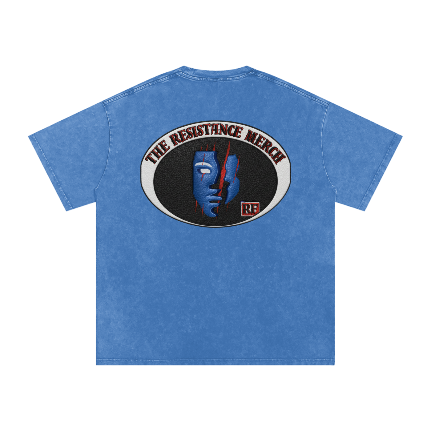 Full Patch - The Resistance Merch- OveSIZED Cotton T-Shirt