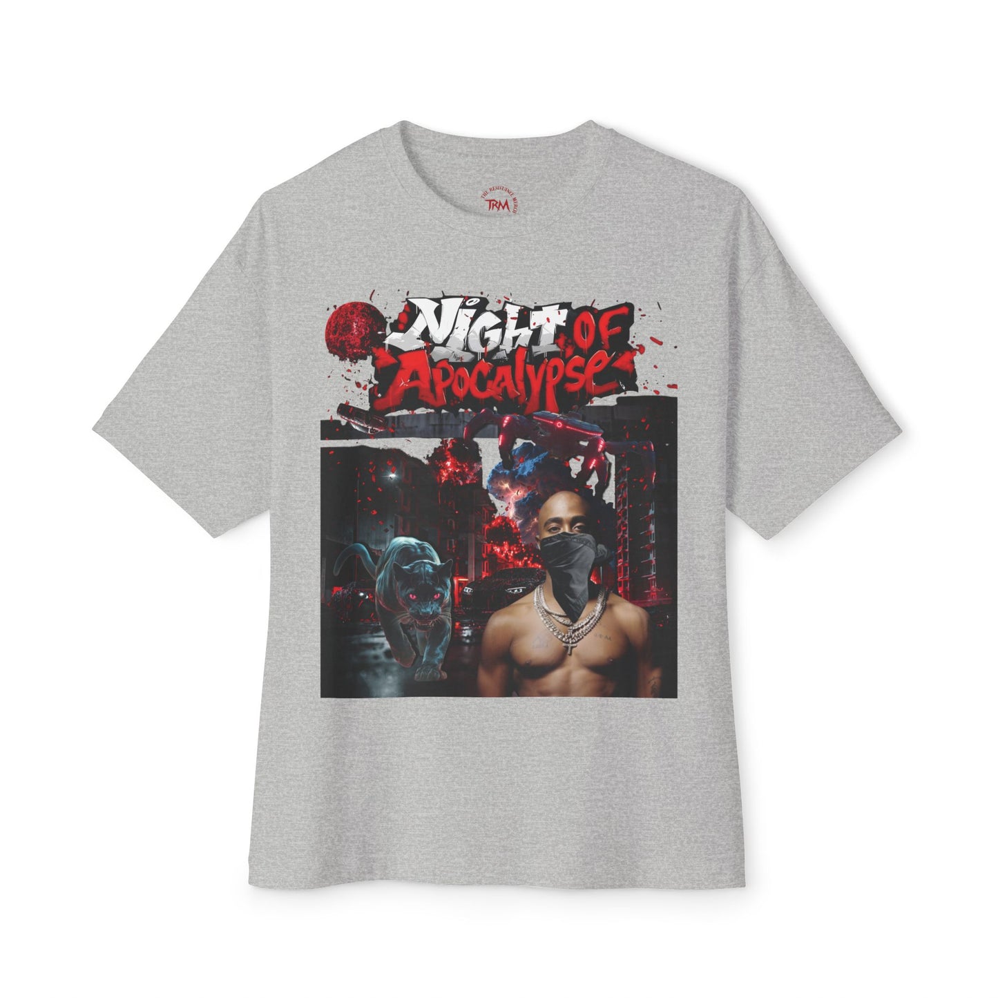 Graphic T-shirt - Night of Apocalypse - Da Realest - 100% Cotton