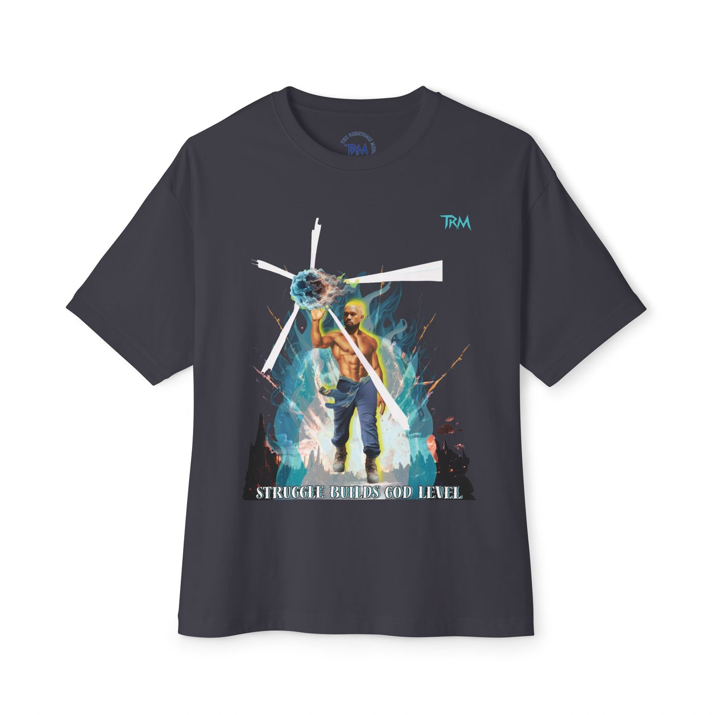 Artistic Oversized Boxy Tee, Graphic Tee, Unisex T-Shirt, Casual Wear, Streetwear, Everyday Comfort