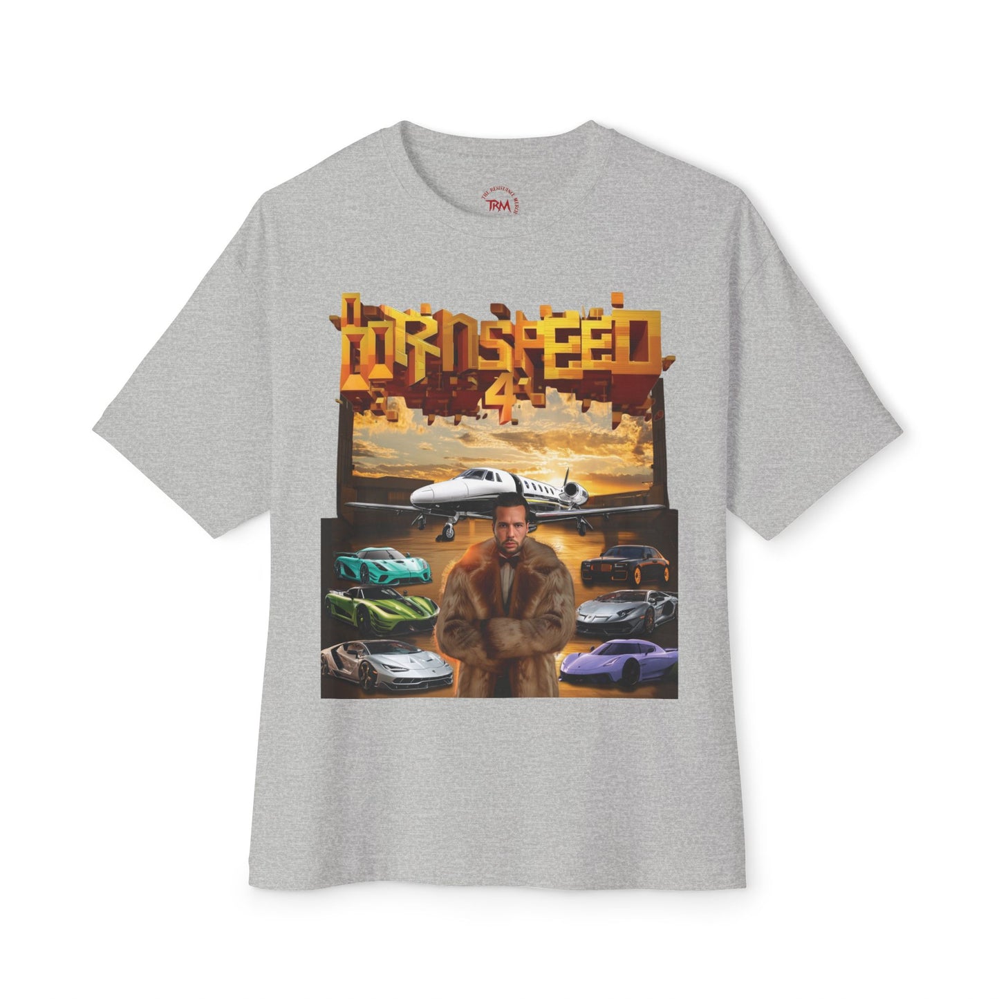 Graphic T-shirt, Tristan T - Born 4 Speed - 100% Cotton - Limited Edition