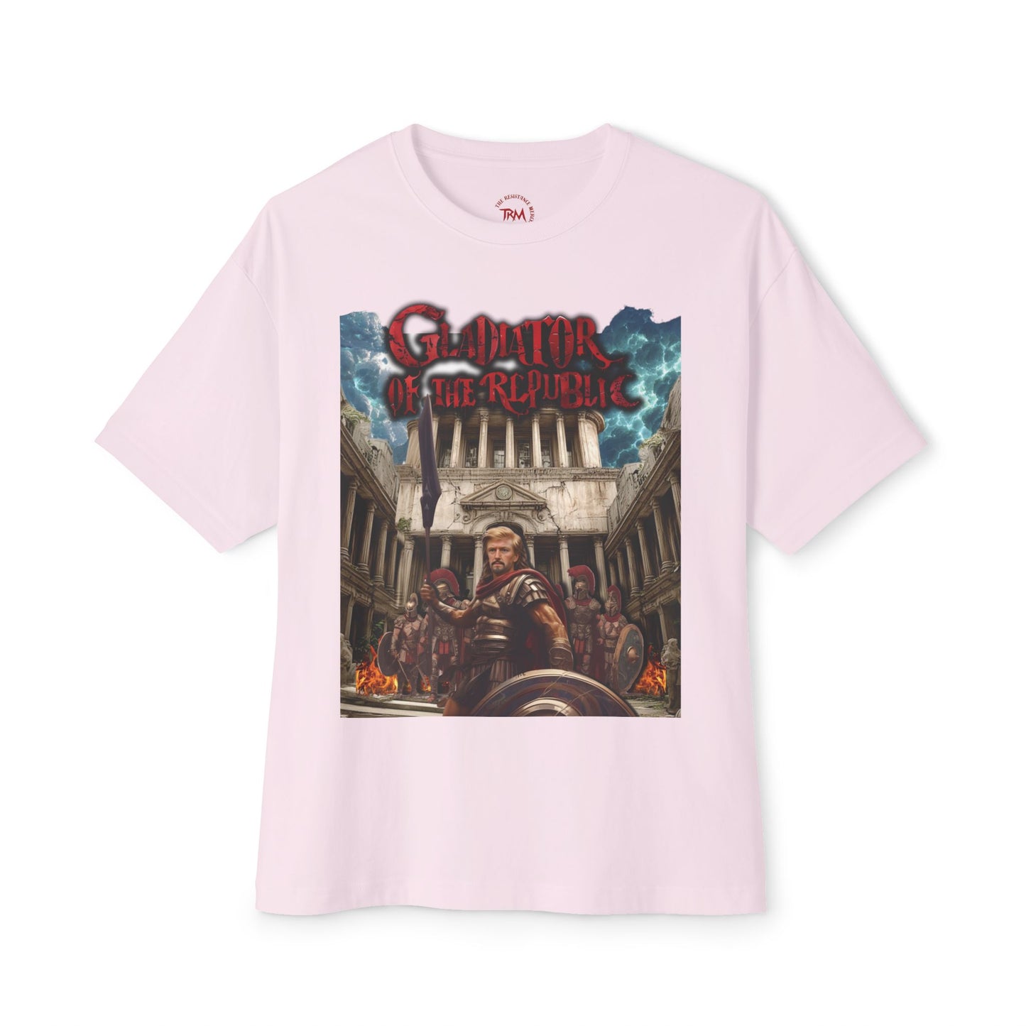 Graphic Oversized T-Shirt - Gladiator of the Republic - Darius Trump - 100% Cotton - Limited Edition