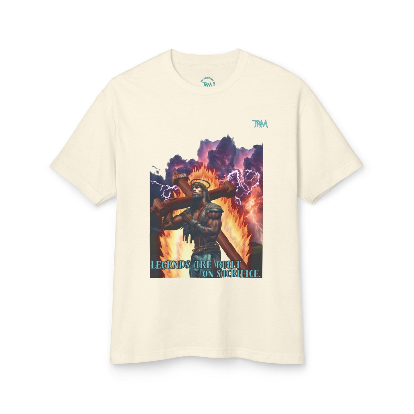 Unisex Graphic Tee - Legendary Fire Warrior Design, Casual Wear, Gifts for Metal Fans, Unique Birthday Present, Festival Apparel, [...]