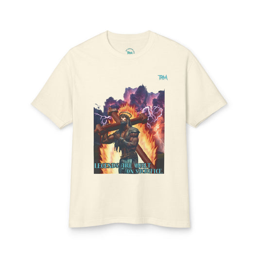 Unisex Graphic Tee - Legendary Fire Warrior Design, Casual Wear, Gifts for Metal Fans, Unique Birthday Present, Festival Apparel, [...]