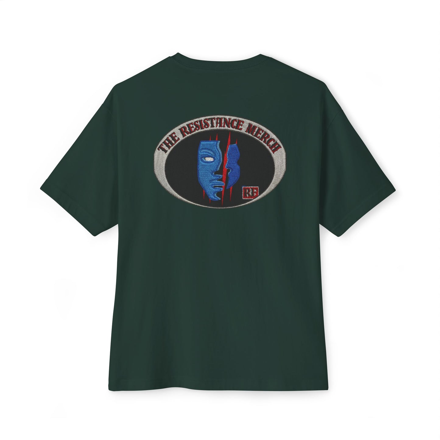 Unisex Graphic T-shirt  Streetwear - The Resistance Full Patch