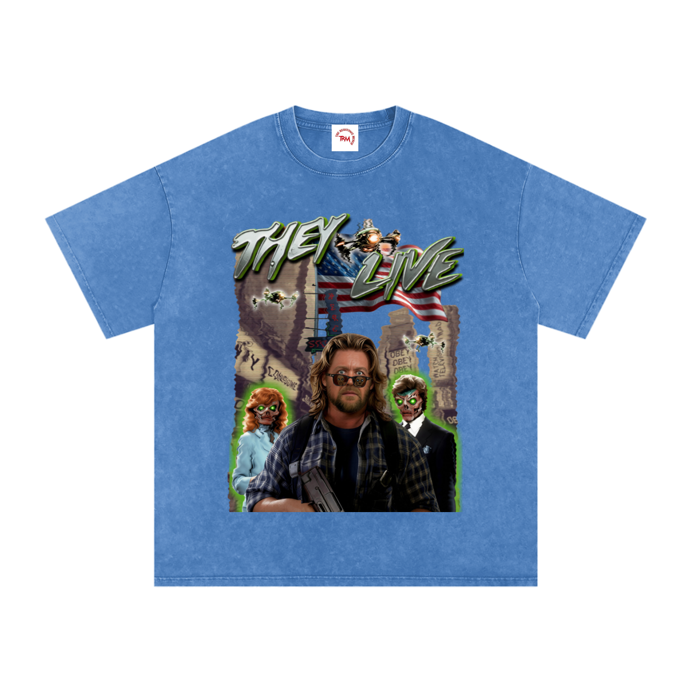 The Infowarrior- Oversized Cotton T-Shirt