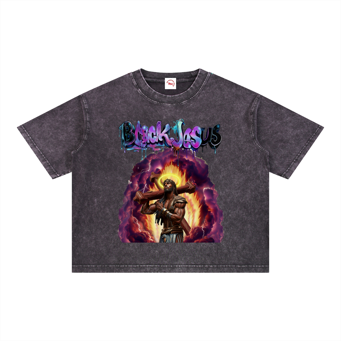 Black Jesus - Boxy Cotton T-Shirt