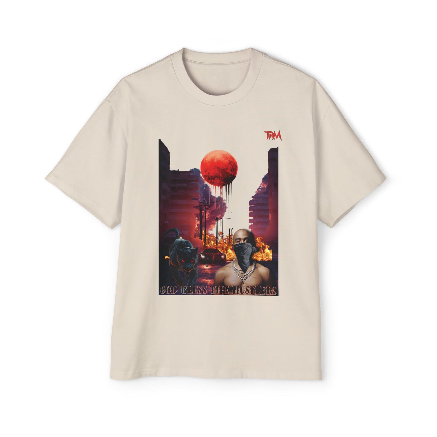 T-Shirt - DaRealest - God Bless The Hustlers