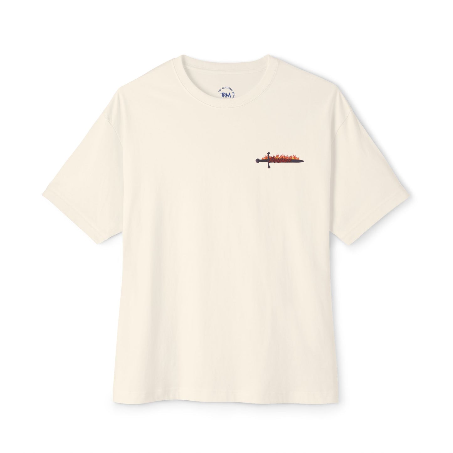 Unisex Graphic T-shirt  Streetwear - The Resistance Full Patch