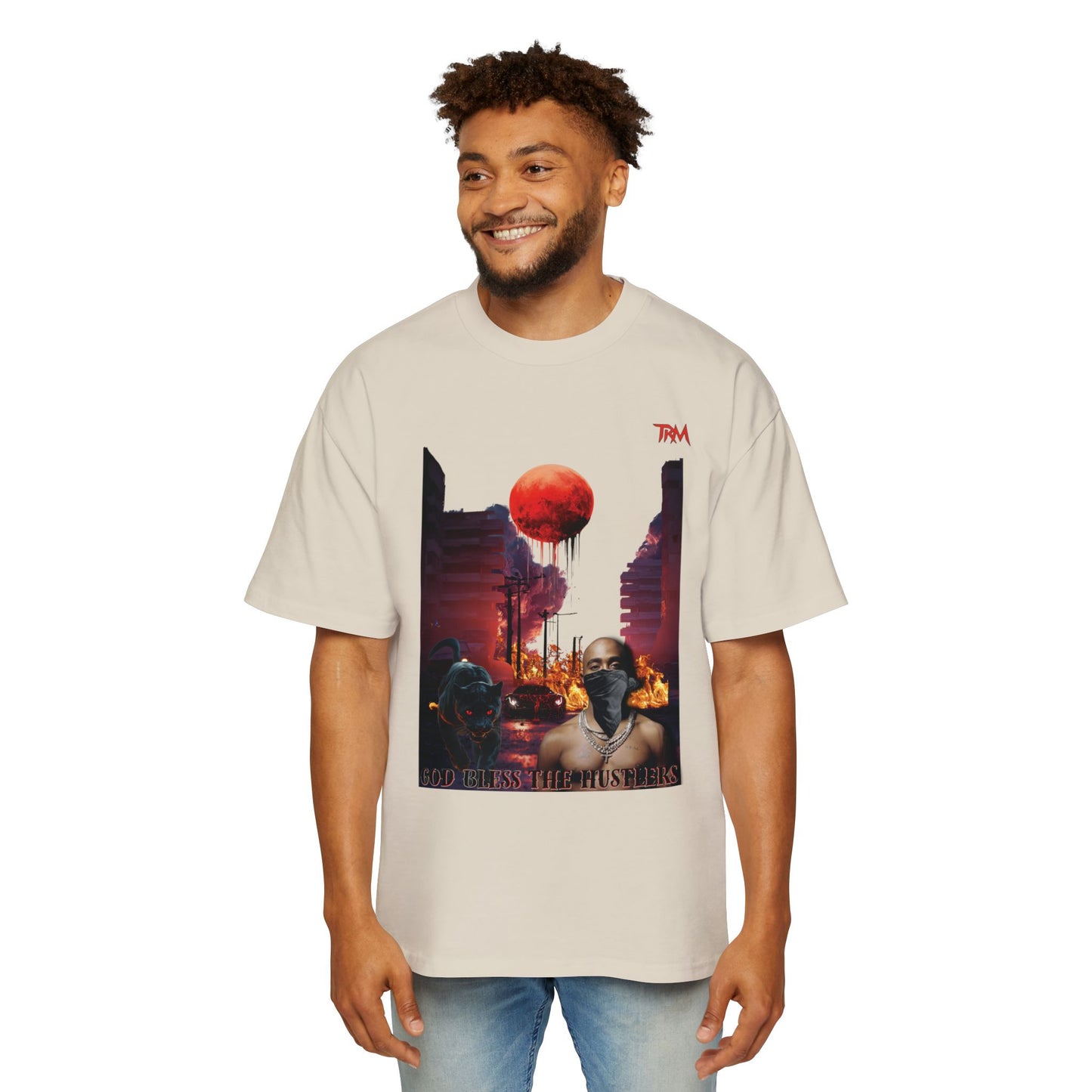 T-Shirt - DaRealest - God Bless The Hustlers