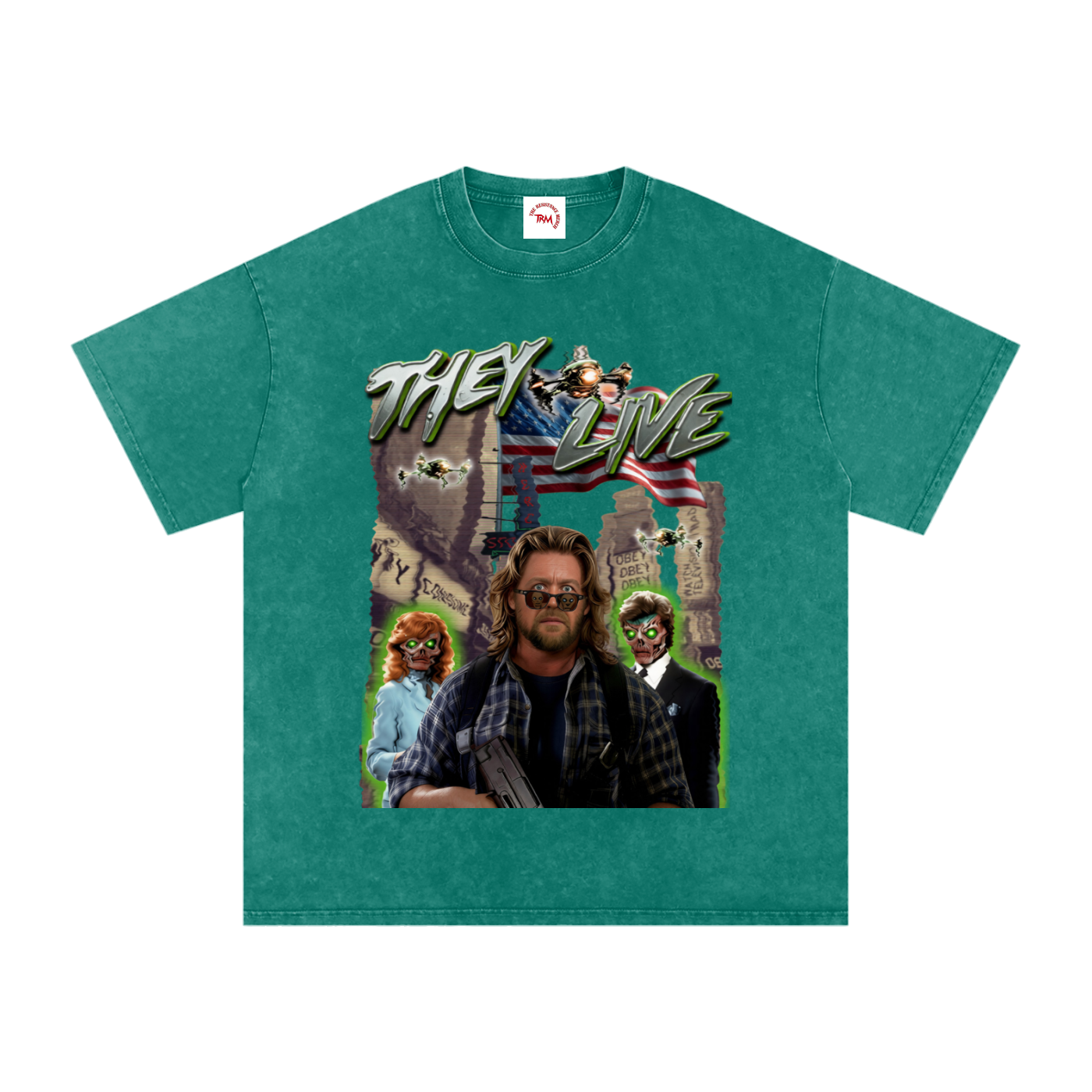 The Infowarrior- Oversized Cotton T-Shirt