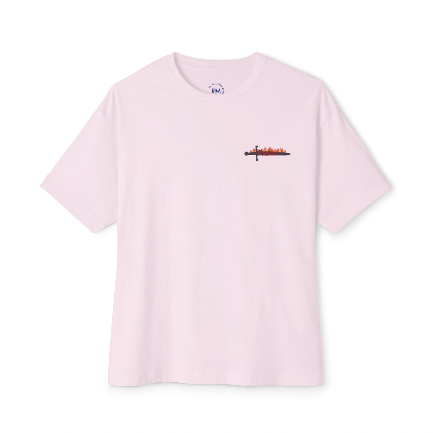 Unisex Graphic T-shirt  Streetwear - The Resistance Full Patch