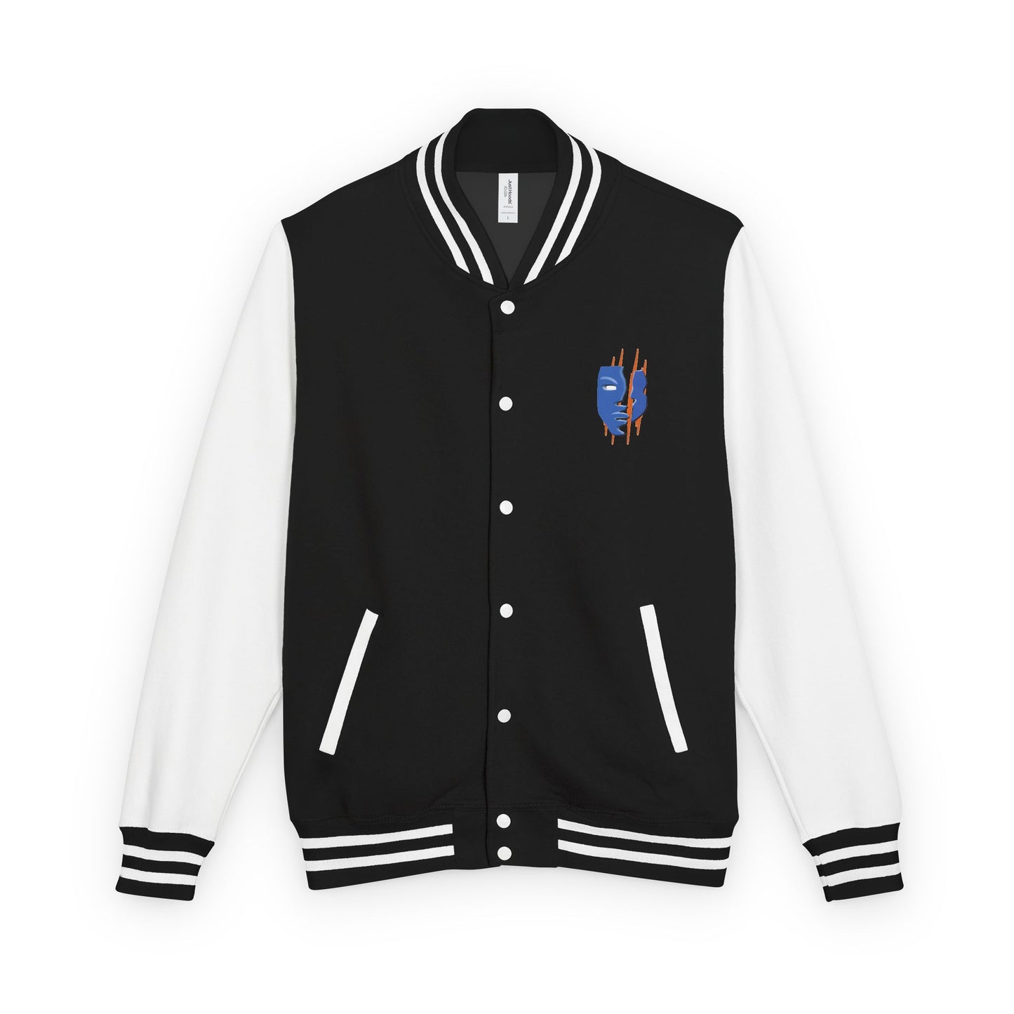 Letterman Jacket — 'Resistance' Sword Graphic Varsity Jacket