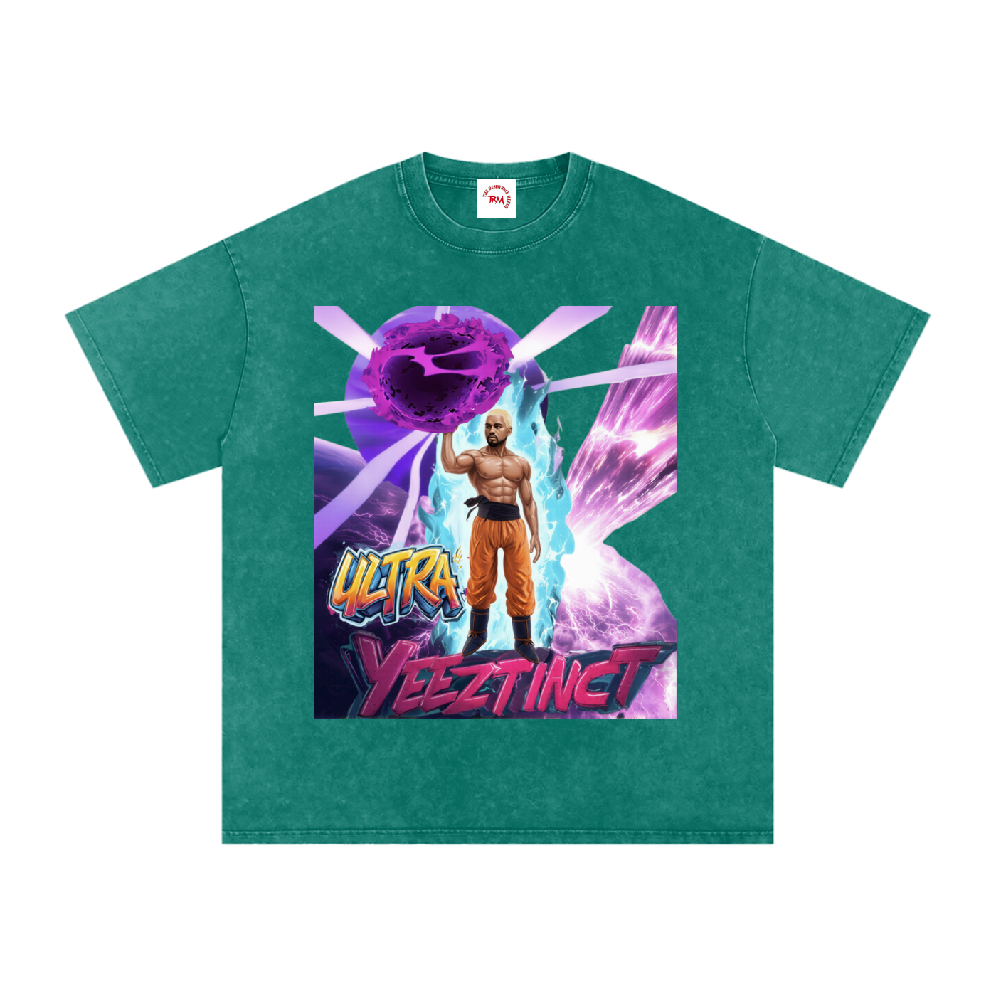 Ultra Yeeztinct : Mr West  Oversized Cotton T-Shirt