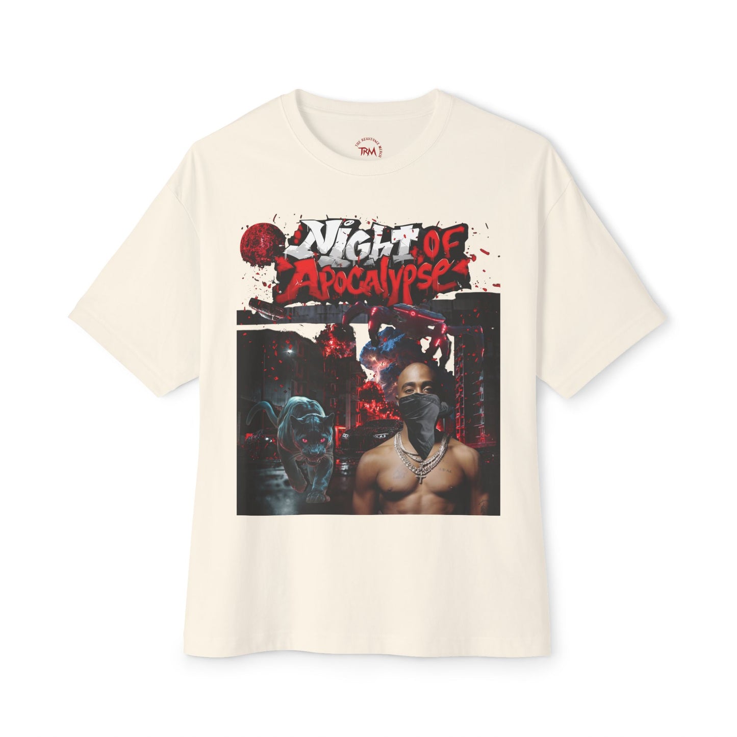 Graphic T-shirt - Night of Apocalypse - Da Realest - 100% Cotton