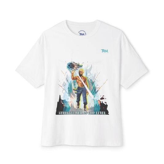 Artistic Oversized Boxy Tee, Graphic Tee, Unisex T-Shirt, Casual Wear, Streetwear, Everyday Comfort