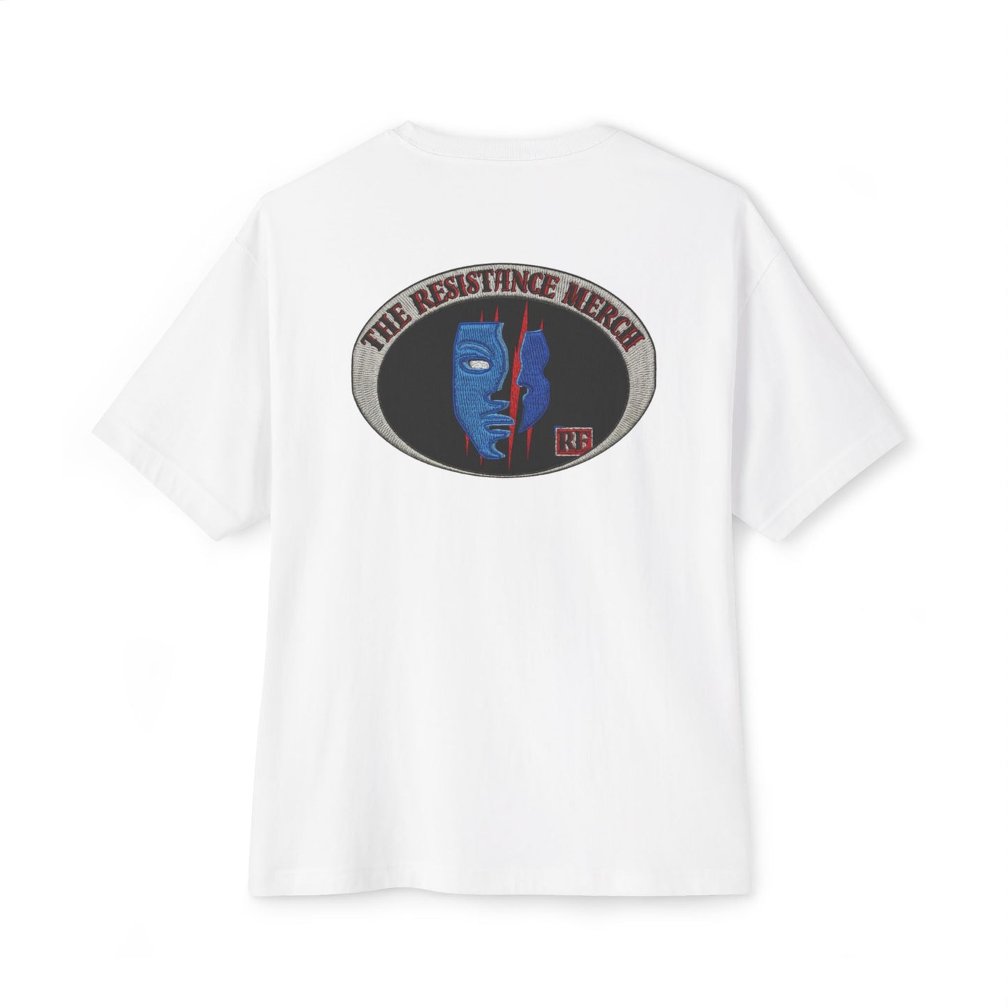 Unisex Graphic T-shirt  Streetwear - The Resistance Full Patch