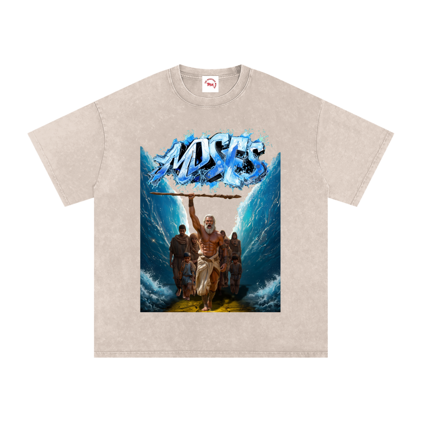 SEA OPENER - Moses - Oversized Cotton T-Shirt