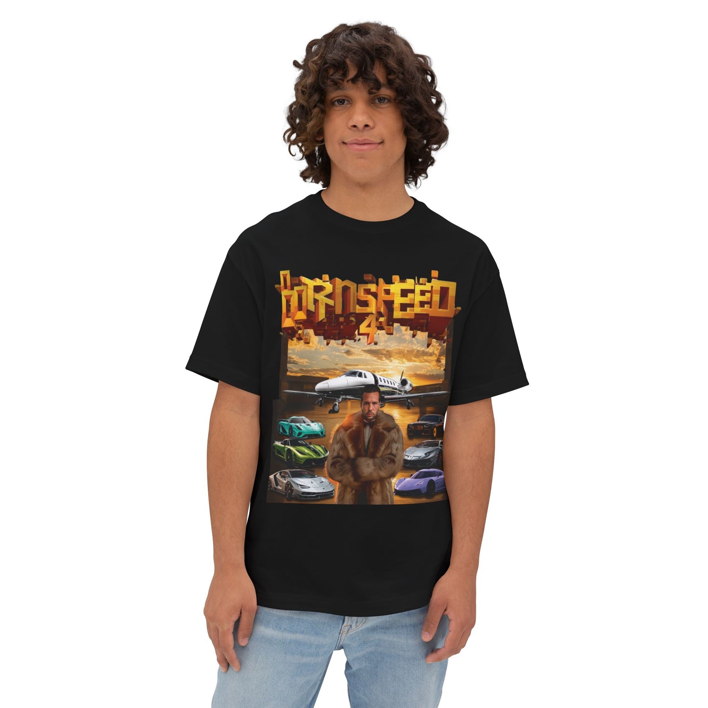 Graphic T-shirt, Tristan T - Born 4 Speed - 100% Cotton - Limited Edition