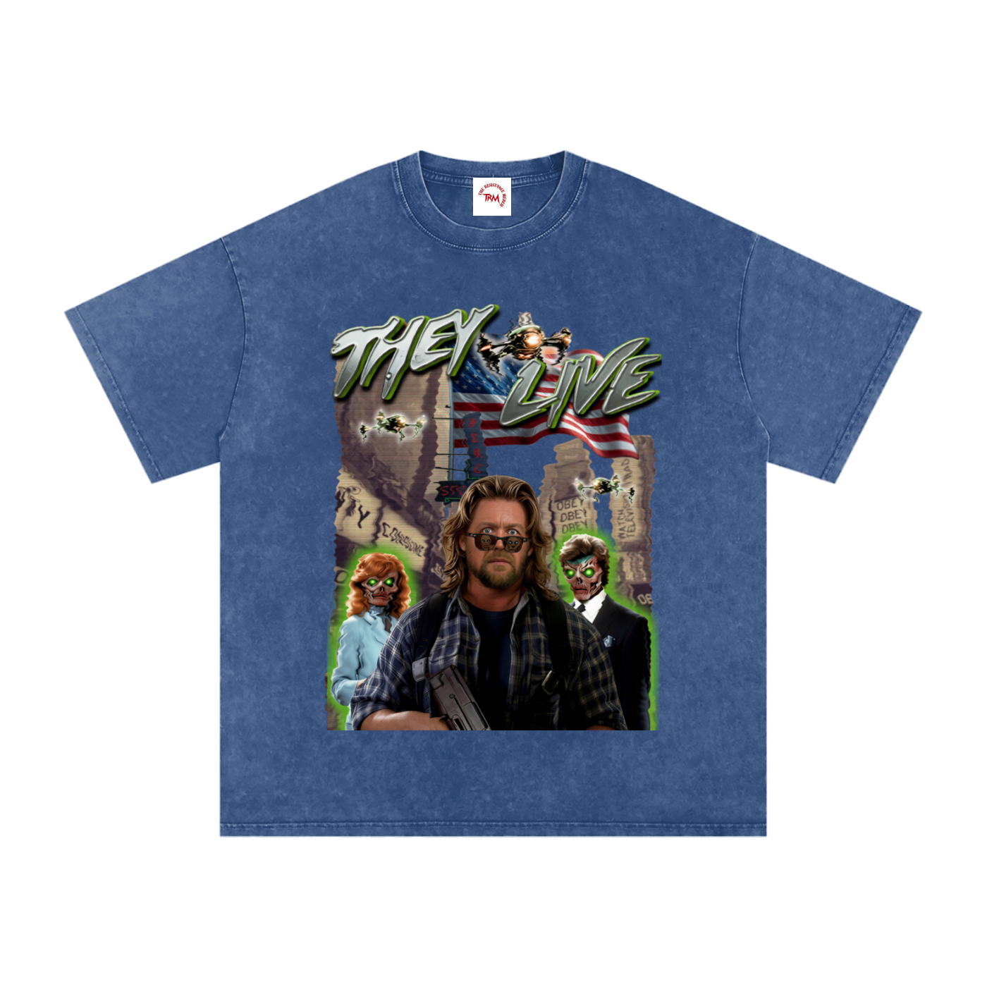 The Infowarrior- Oversized Cotton T-Shirt