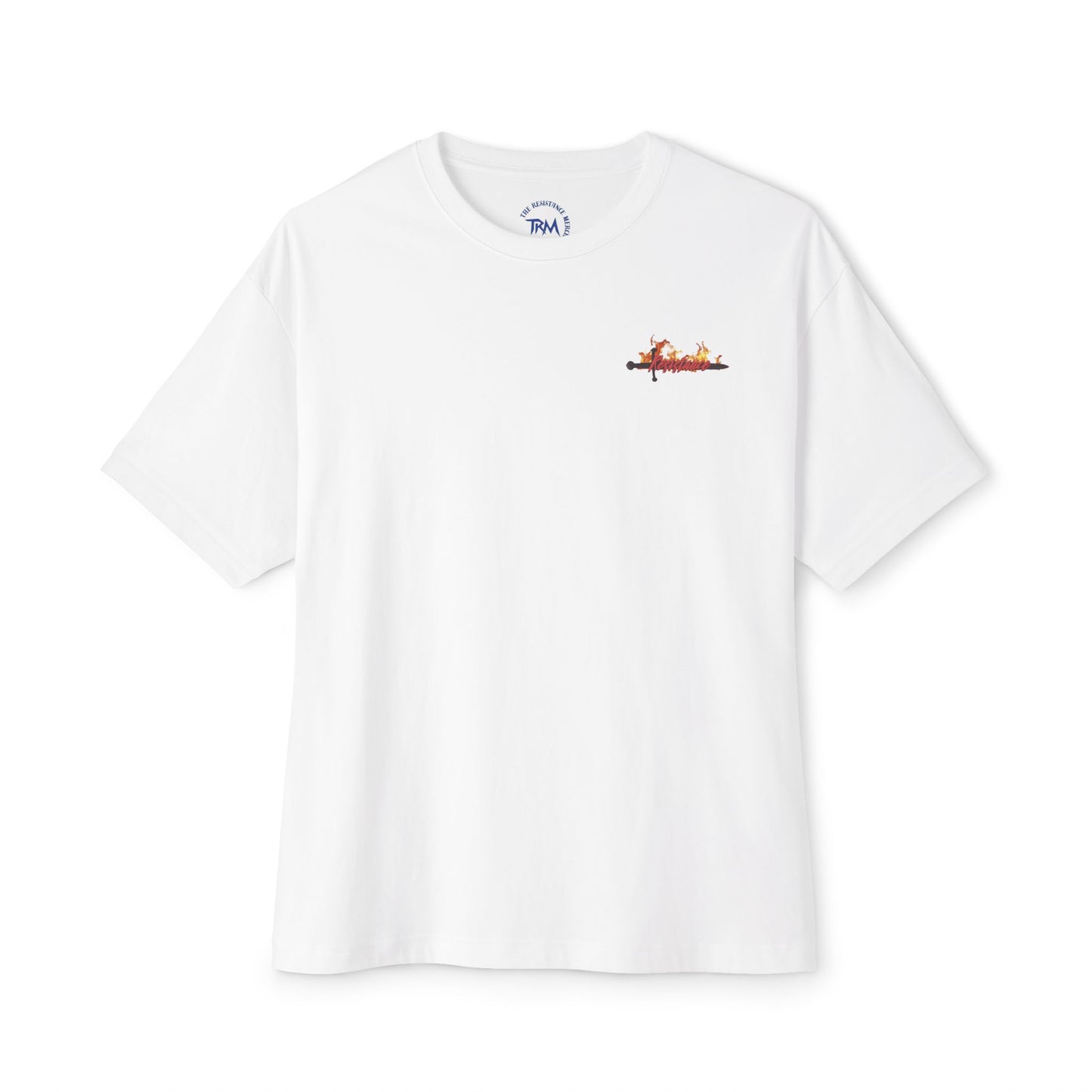 Unisex Graphic T-shirt  Streetwear - The Resistance Full Patch