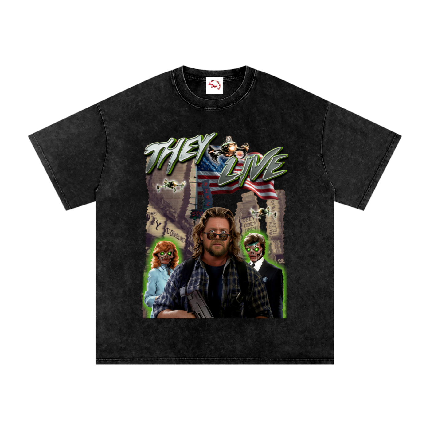 The Infowarrior- Oversized Cotton T-Shirt