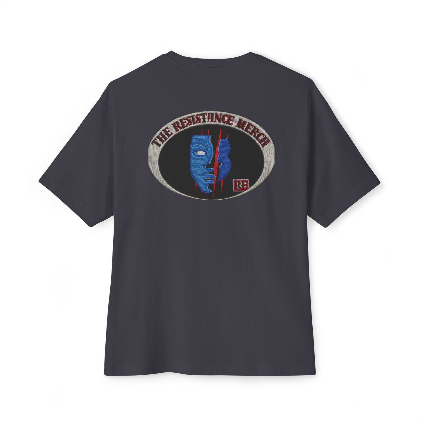 Unisex Graphic T-shirt  Streetwear - The Resistance Full Patch