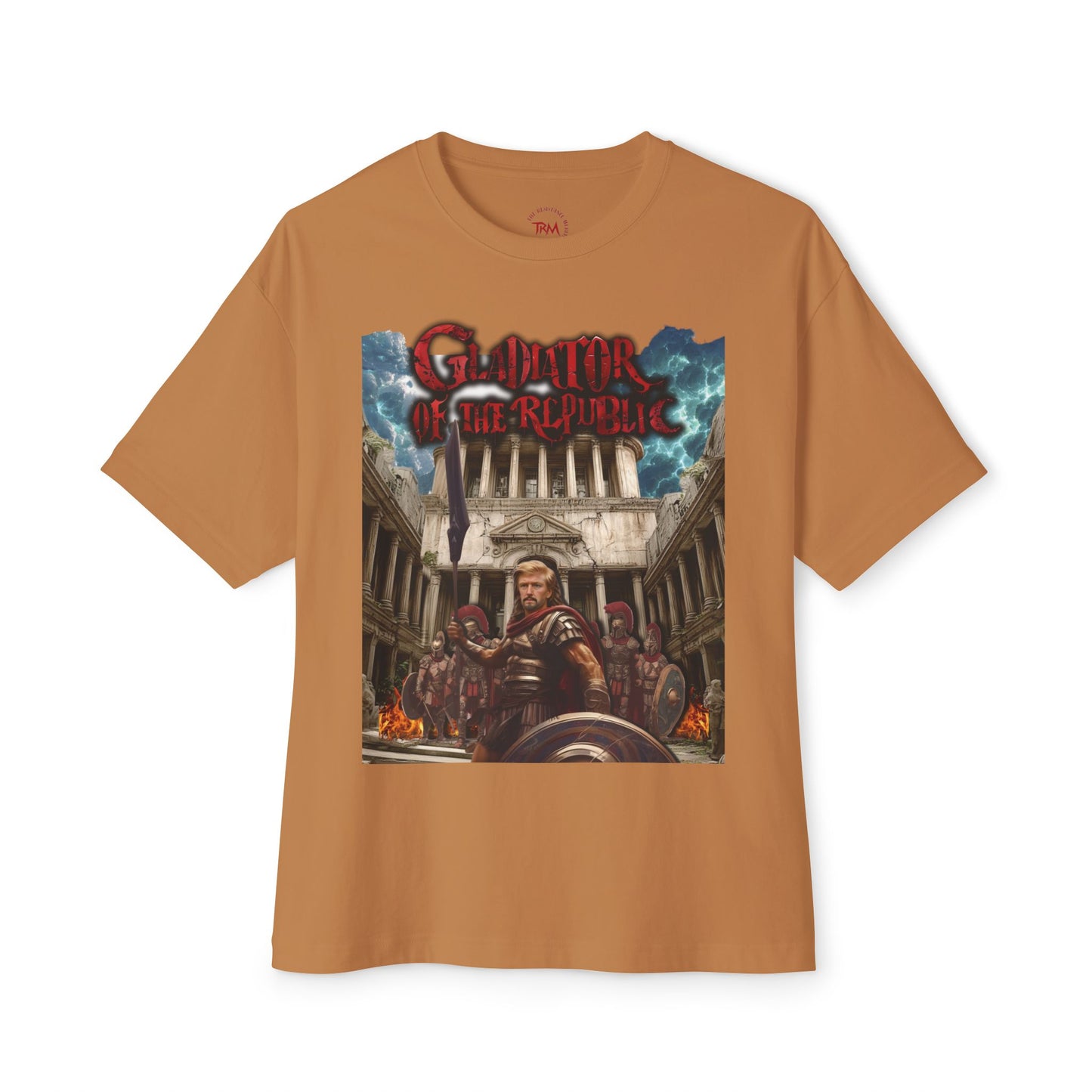 Graphic Oversized T-Shirt - Gladiator of the Republic - Darius Trump - 100% Cotton - Limited Edition