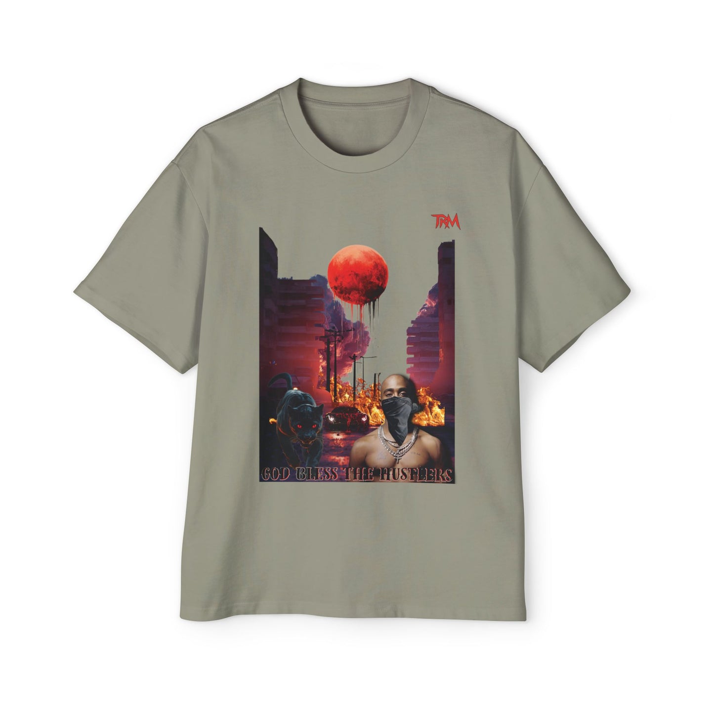 T-Shirt - DaRealest - God Bless The Hustlers