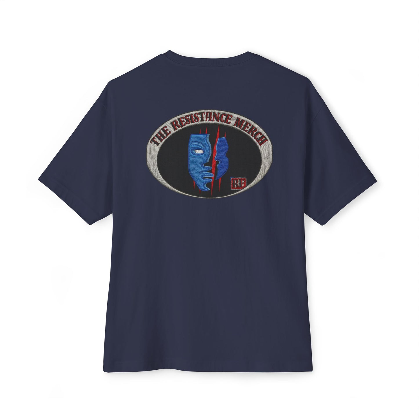 Unisex Graphic T-shirt  Streetwear - The Resistance Full Patch