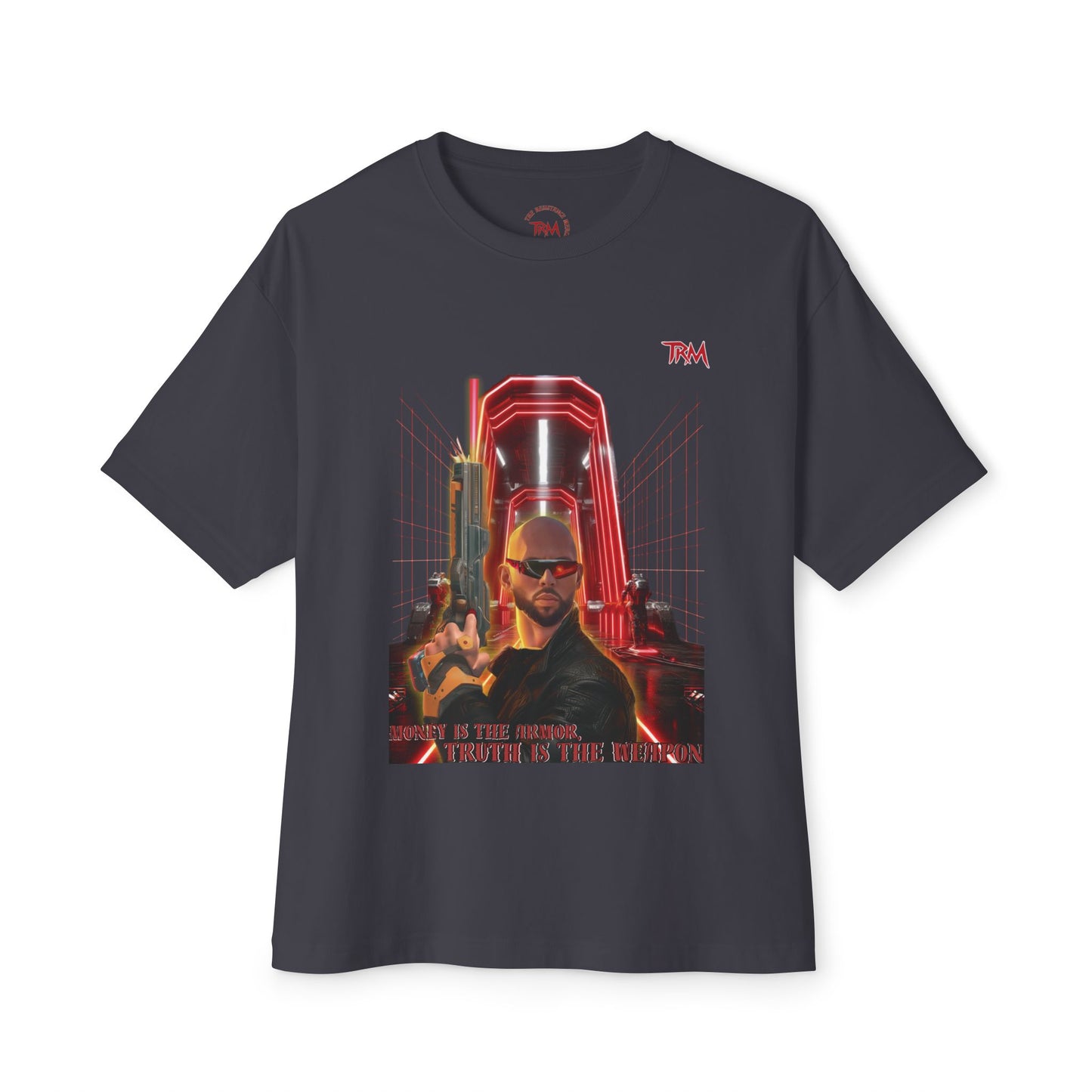 Retro Graphic Unisex Boxy Tee, Casual Streetwear, Music Lover Gift, Vintage Style Shirt, Oversized Graphic Tee, Unique Artwear