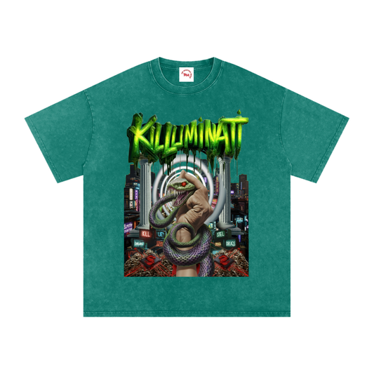 KILLUMINATI – GRAPHIC  Oversized Cotton T-Shirt