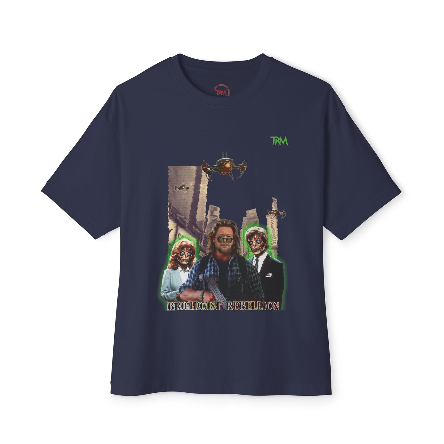 Retro Graphic Unisex Oversized Boxy Tee | Casual Streetwear, Gift for Trendsetters, Retro Vibe Tee, Summer Fashion, Unique Statement Shirt