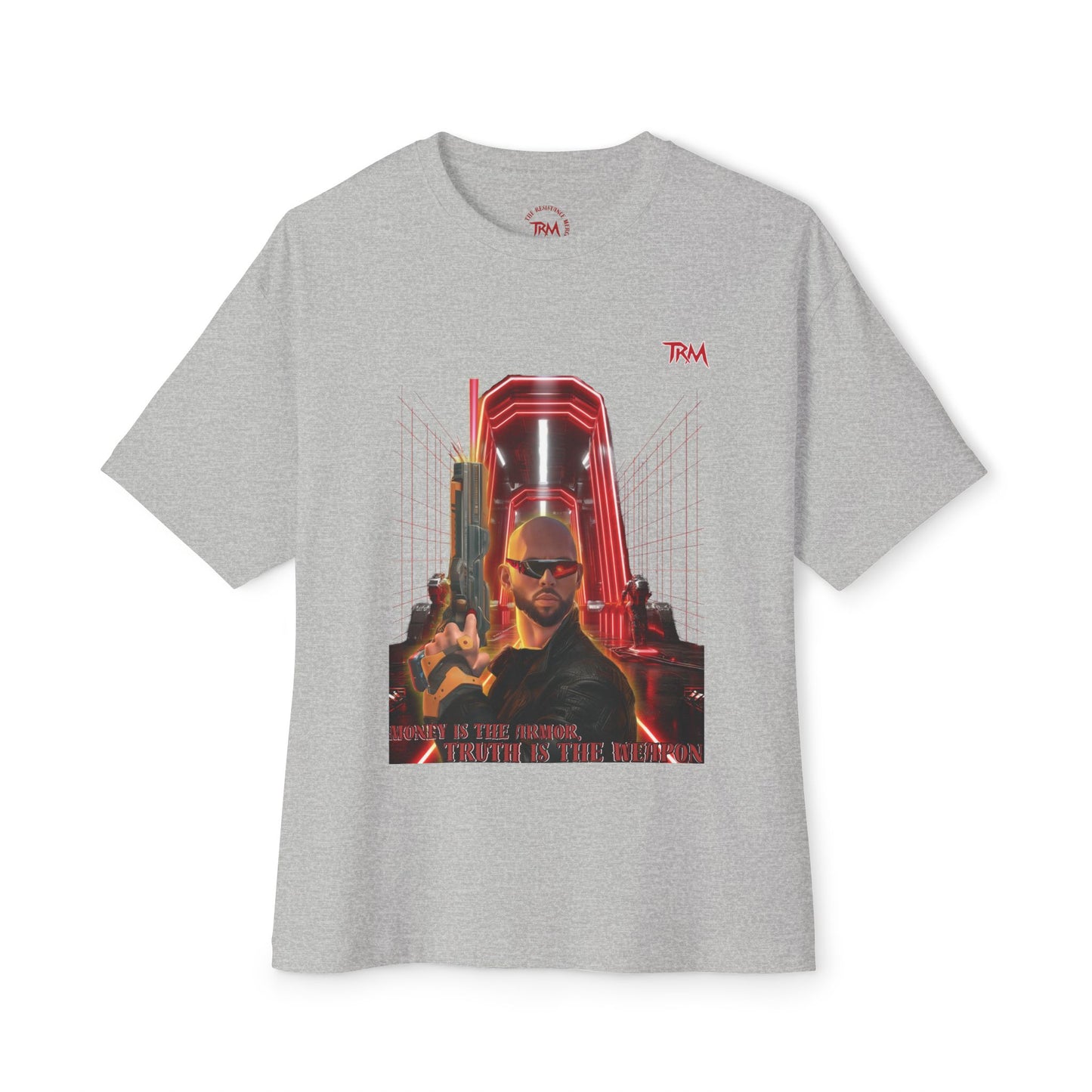 Retro Graphic Unisex Boxy Tee, Casual Streetwear, Music Lover Gift, Vintage Style Shirt, Oversized Graphic Tee, Unique Artwear