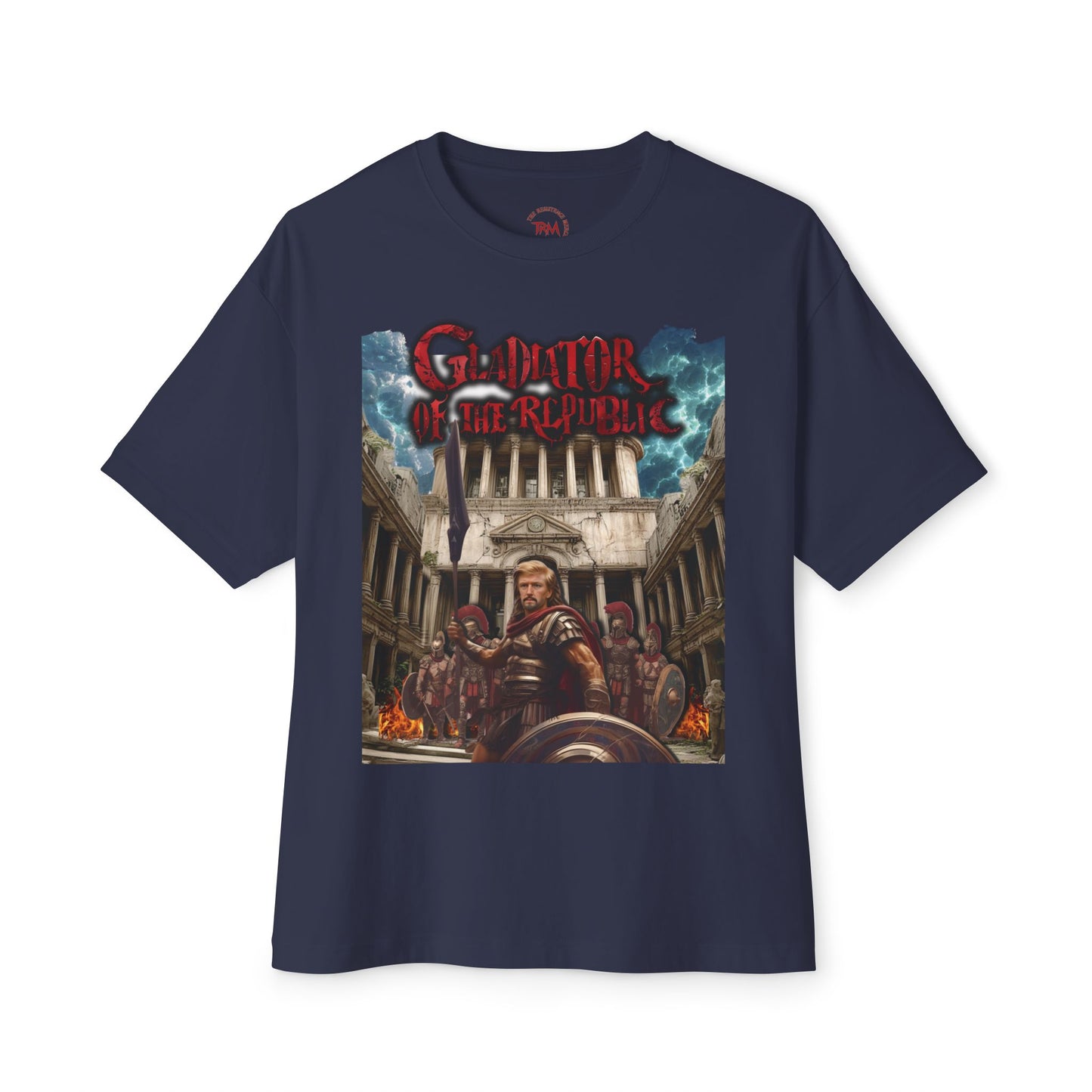Graphic Oversized T-Shirt - Gladiator of the Republic - Darius Trump - 100% Cotton - Limited Edition