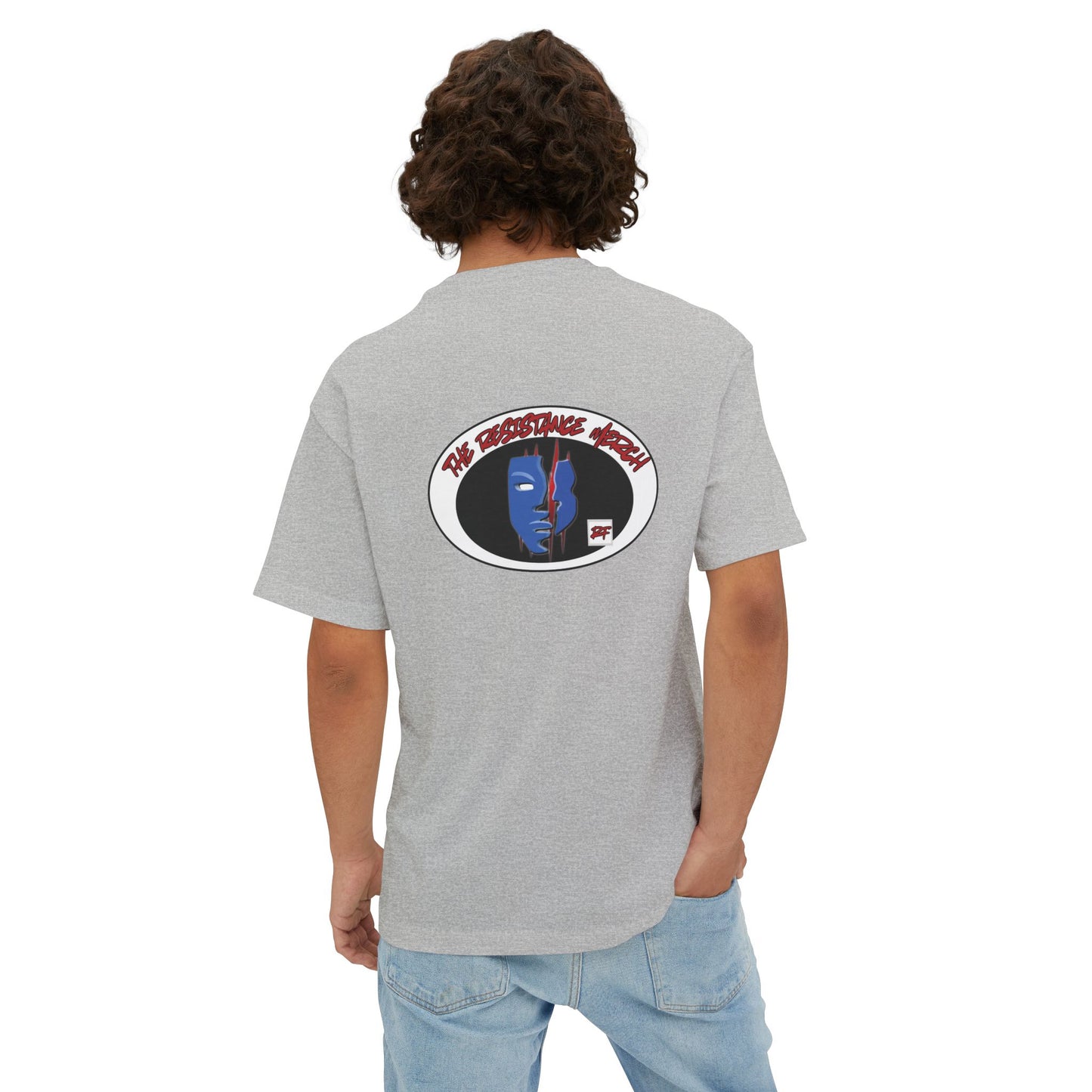 Unisex Graphic T-shirt  Streetwear - The Resistance Full Patch