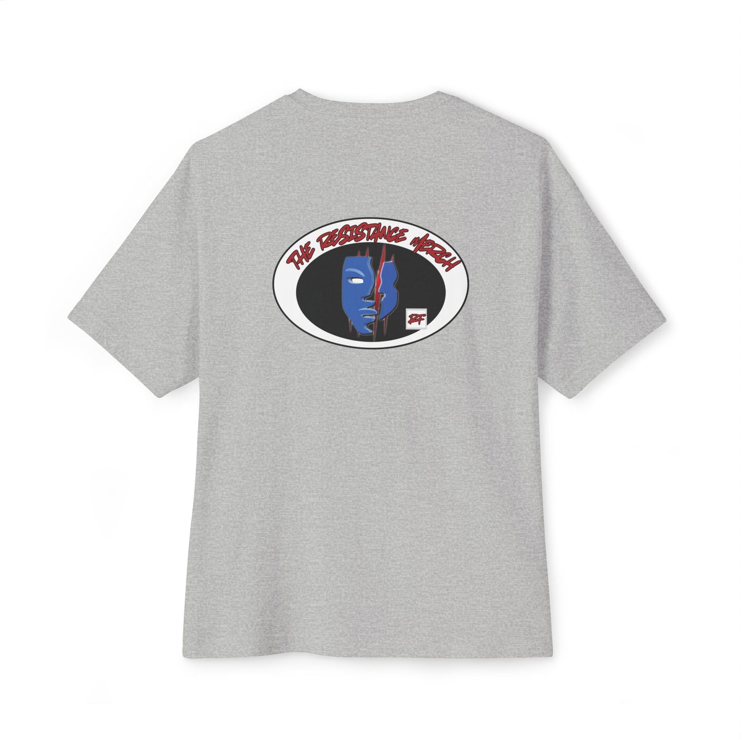 Unisex Graphic T-shirt  Streetwear - The Resistance Full Patch