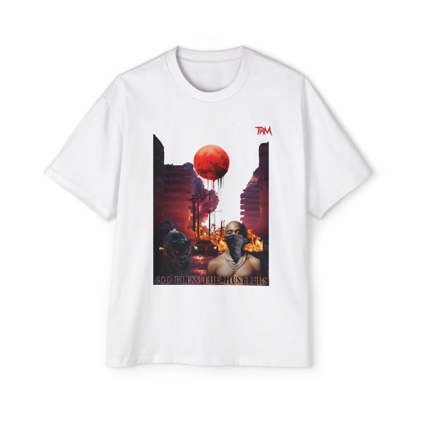 T-Shirt - DaRealest - God Bless The Hustlers