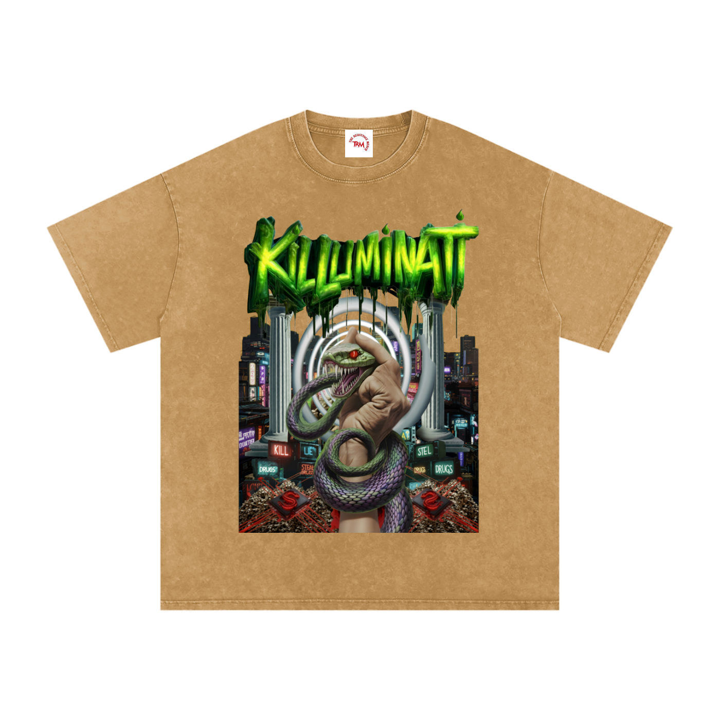KILLUMINATI – GRAPHIC  Oversized Cotton T-Shirt