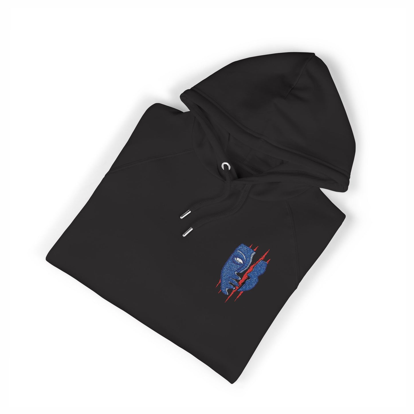 Embroidered  Hoodie - The Resistance Merch Logo - 100% organic cotton