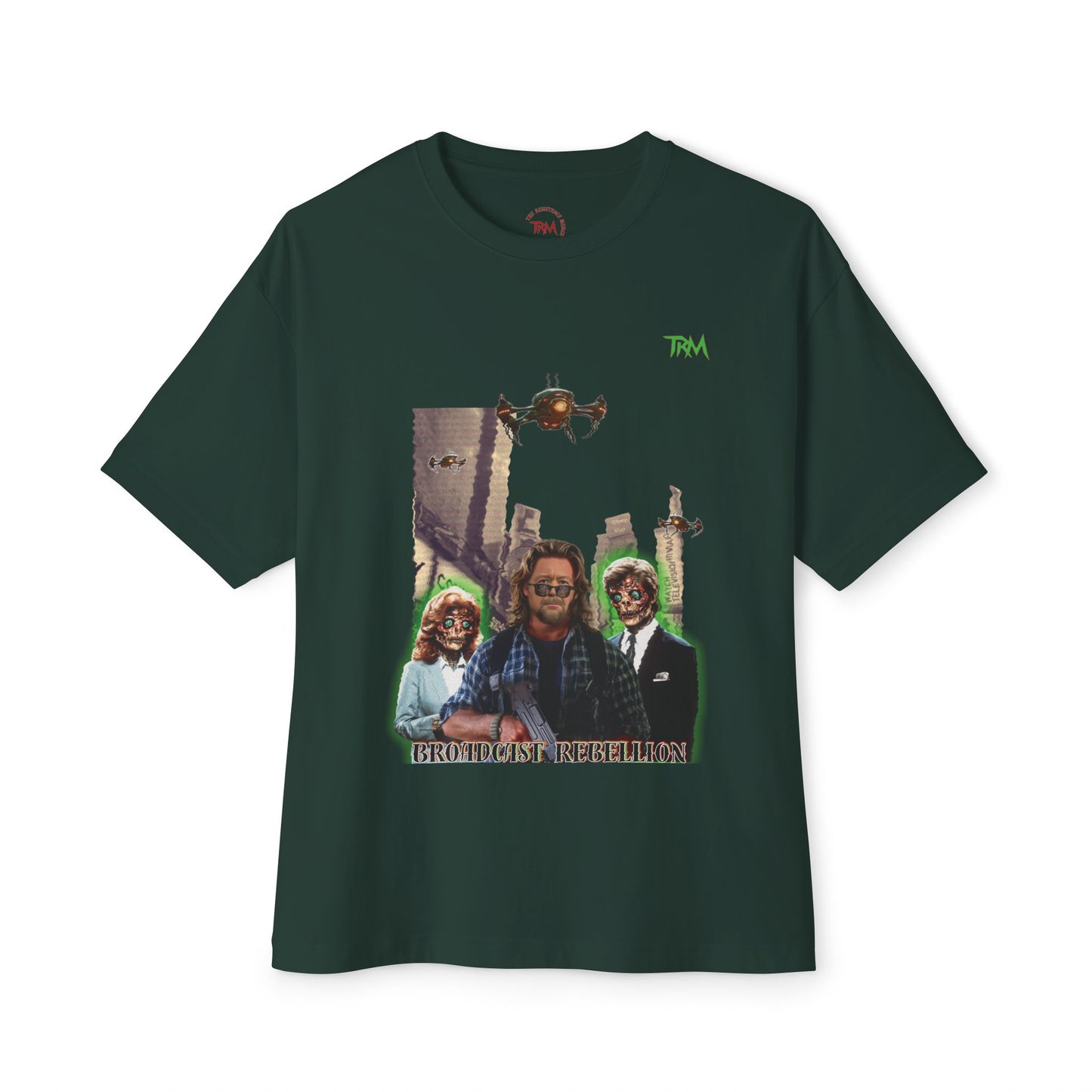 Retro Graphic Unisex Oversized Boxy Tee | Casual Streetwear, Gift for Trendsetters, Retro Vibe Tee, Summer Fashion, Unique Statement Shirt
