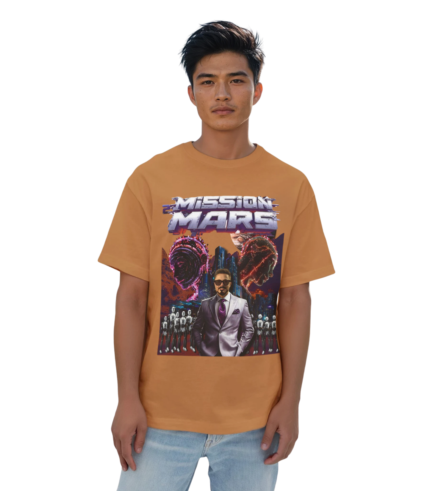 Graphic T-shirt - Mission to Mars - E Musk – The Resistance | 100% Cotton - Limited Edition