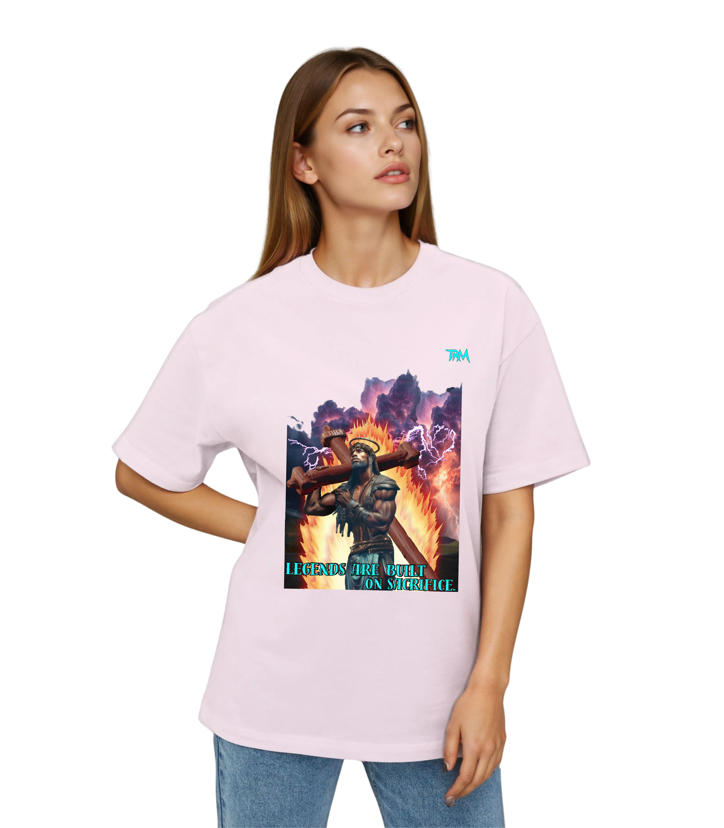 T-Shirt - Yeshua - Legends Are Built on Sacrifice