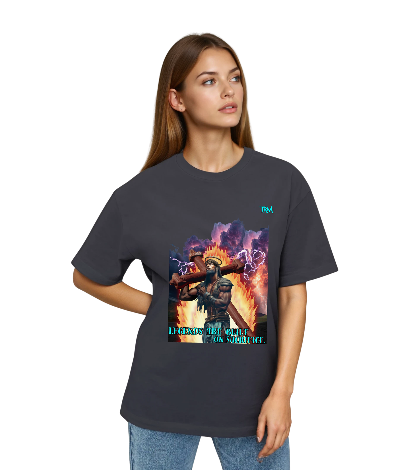 T-Shirt - Yeshua - Legends Are Built on Sacrifice