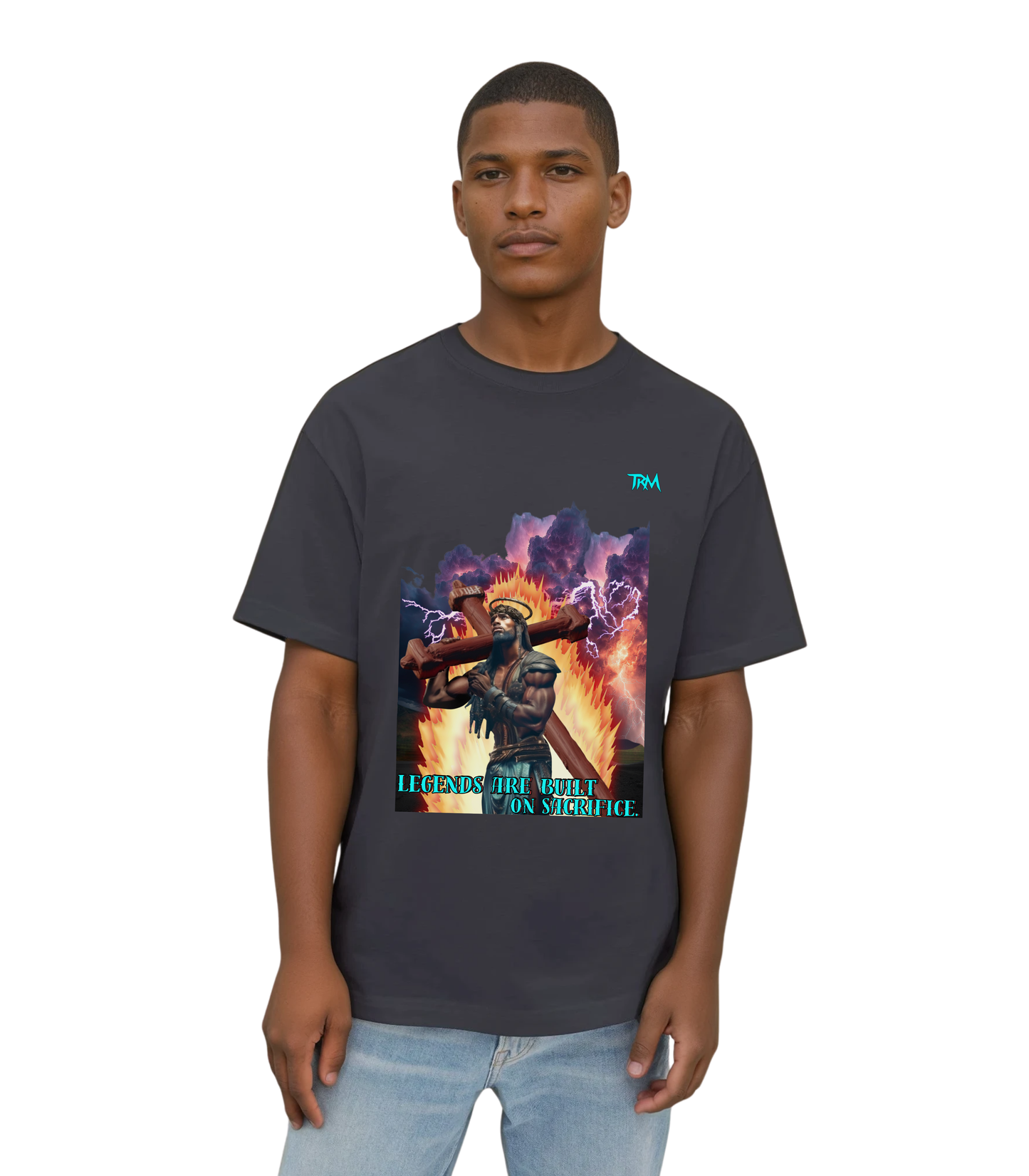 T-Shirt - Yeshua - Legends Are Built on Sacrifice