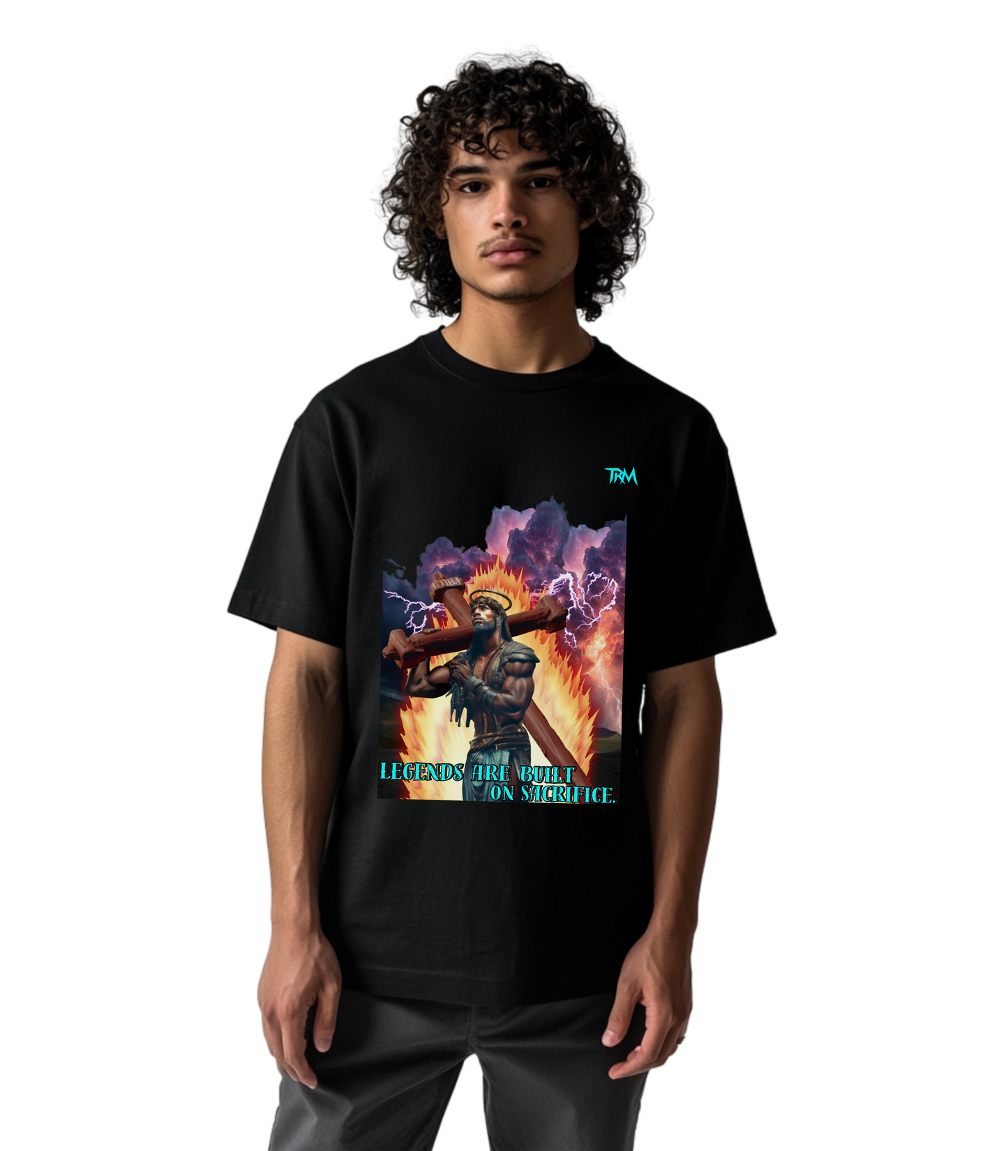 T-Shirt - Yeshua - Legends Are Built on Sacrifice