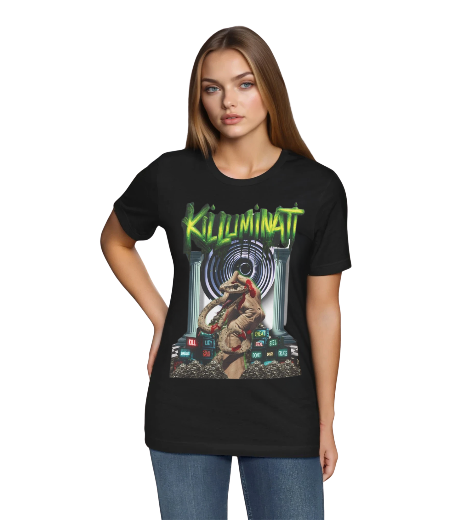 Killuminati – Graffiti Graphic T-Shirt | The Resistance Merch| 100% Cotton